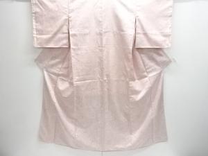 未使用品　唐花模様織り出し西陣お召着物